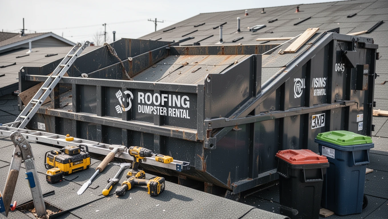 Roofing Dumpster Rental